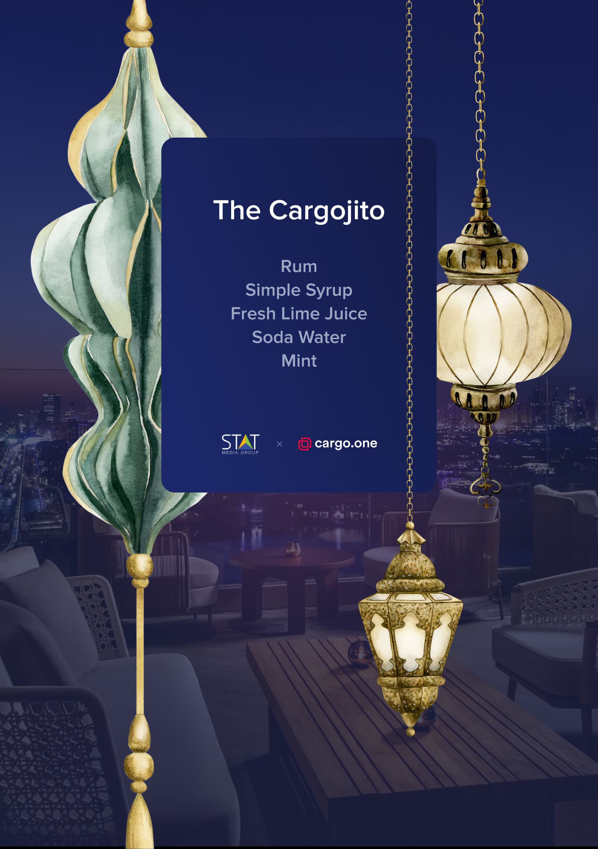 cargo.one — event poster