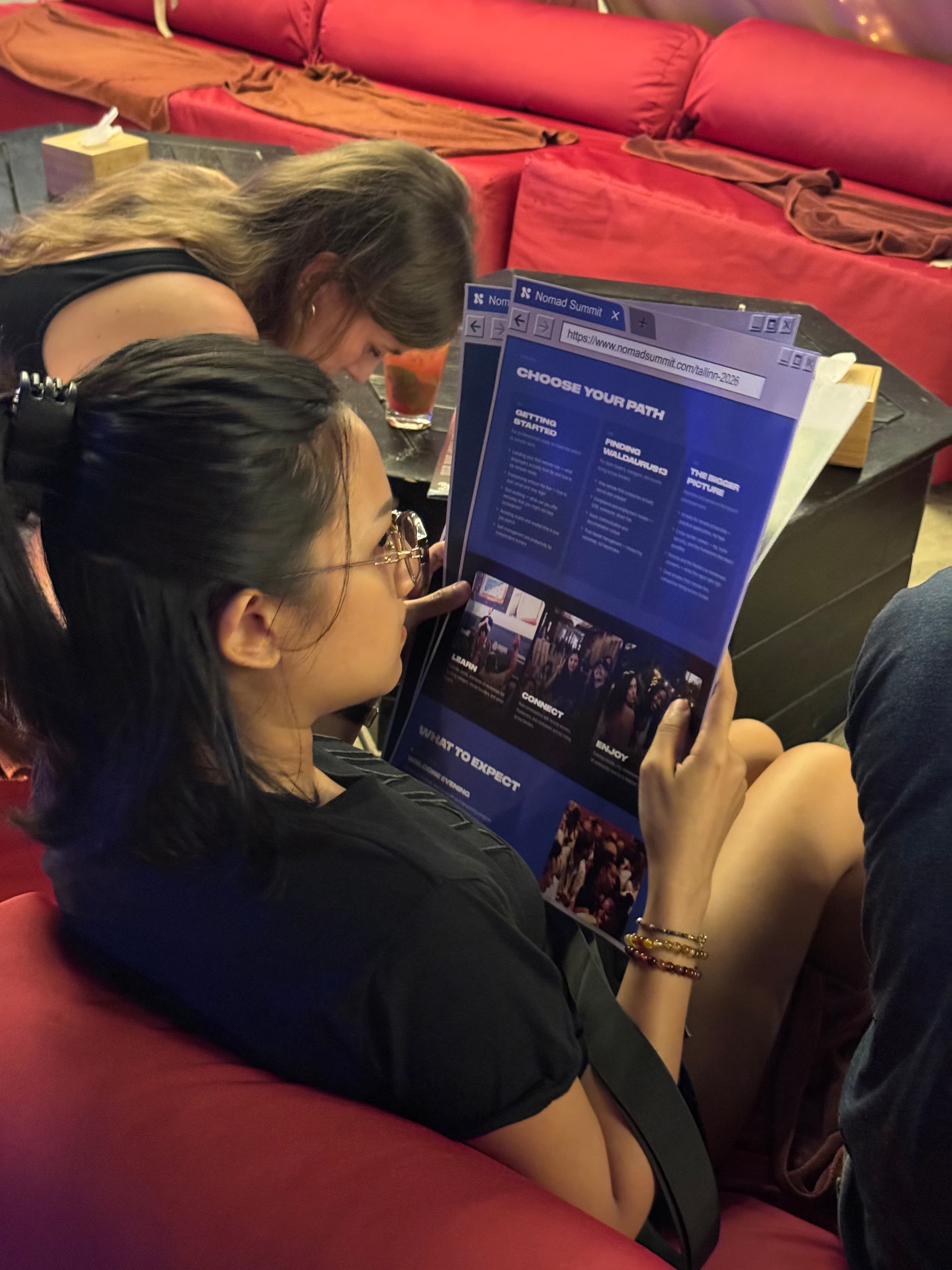 Nomad Summit website launch party — Danang