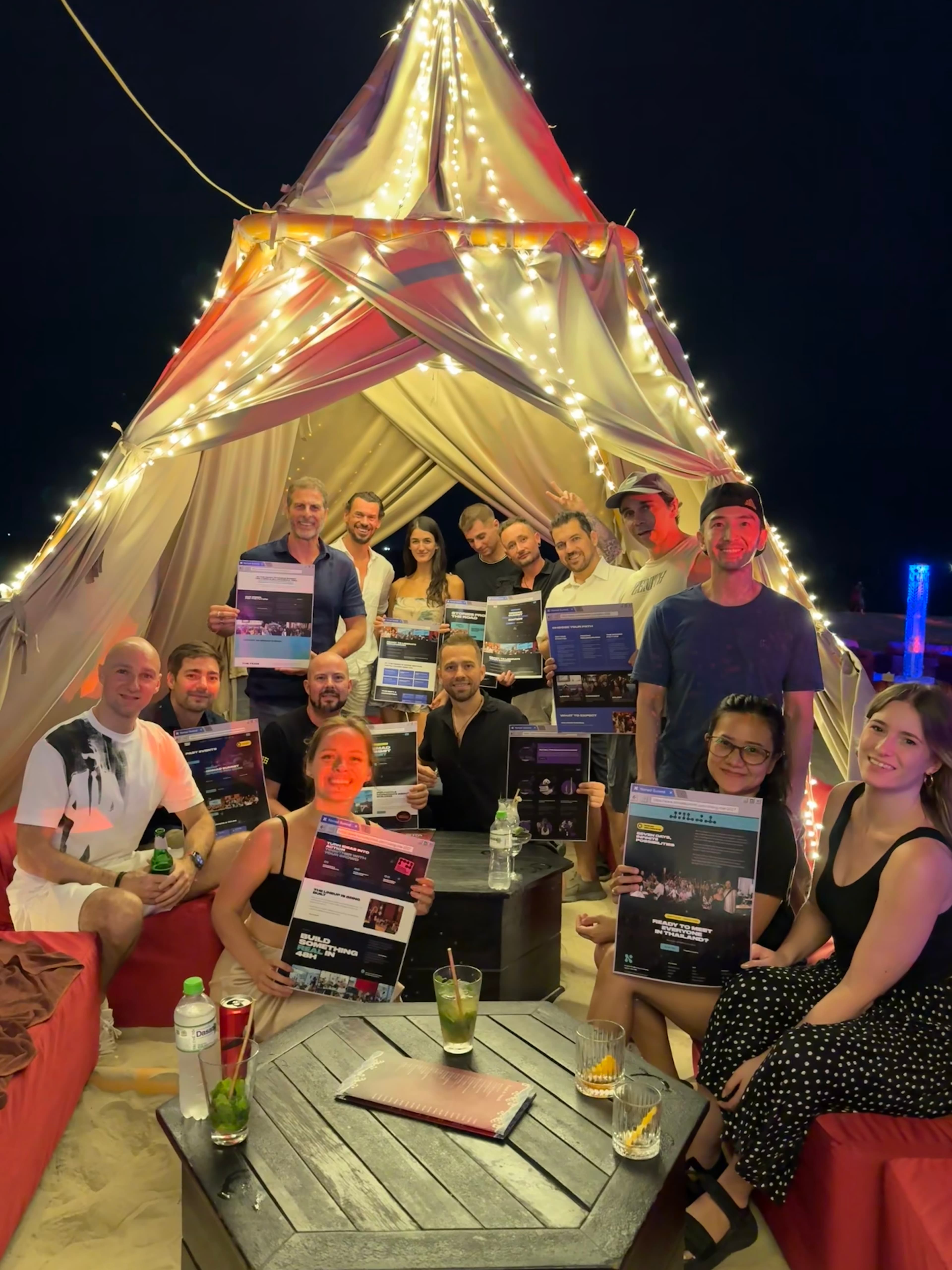 Nomad Summit website launch party — Danang